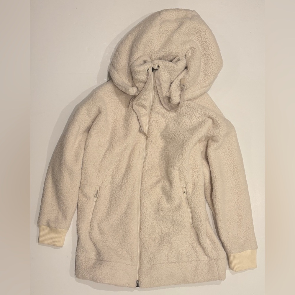 Athleta Sherpa Hoodie size M